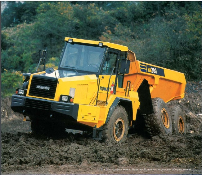 ЗЧЛЕНОВАНИЙ САМОСКИД KOMATSU HM300-1