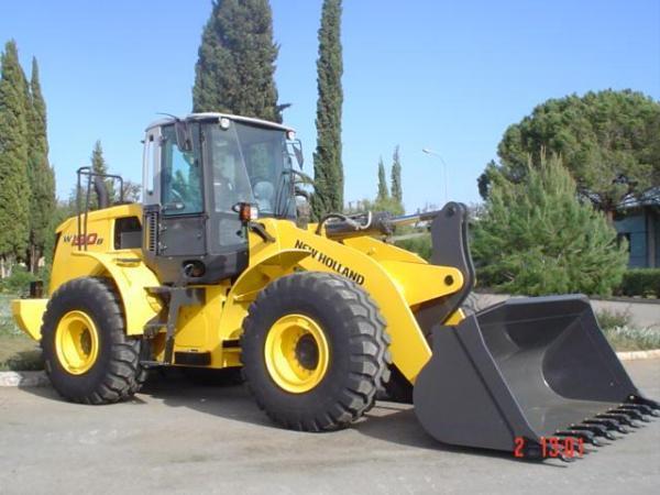 Фронтальний навантажувач NEW HOLLAND W190B, фото 1