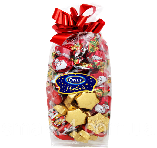 Молочний шоколад Різдвяний мікс Праліне Only Pralines Австрія 500 г