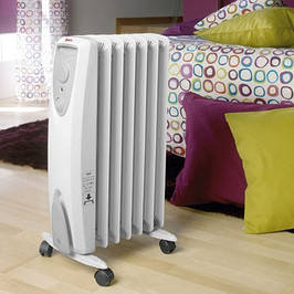 Масляні обігрівачі, радіатори, калорифери