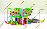 Дитячий ігровий комплекс лабіринт із батутом Джамп для приміщення, фото 3