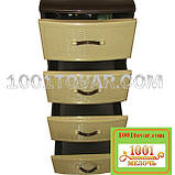 Комод пластиковий "Стильний", 4 ящики, фото 4