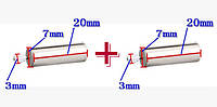 Мотор двигатель для квадрокоптера Syma X5, X5-1, X5C, X5C-1, X5-A, X5-A1 пара CW+CCW 2 шт