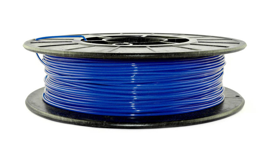 Нитка PLA (ПЛА) пластик для 3D-друку, Синій (1.75 мм/0.5 кг), фото 1