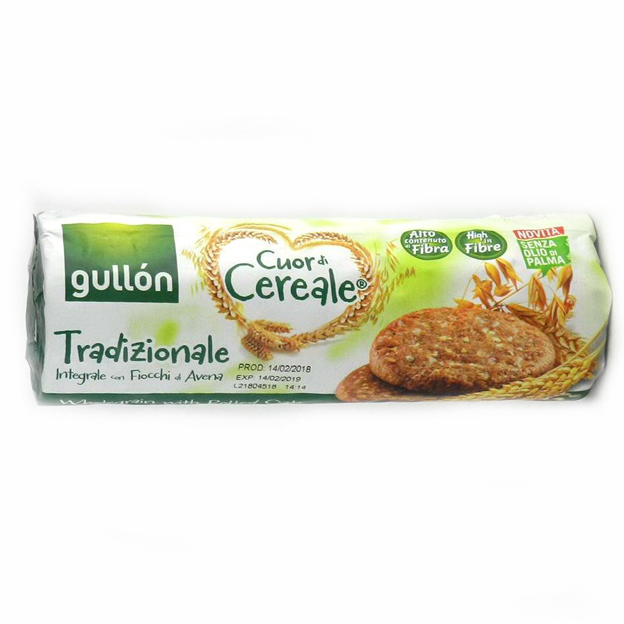 Печенье Gullon cuor di cereale tradizionale 280г, фото 1