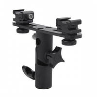 Тримач Dual Mount Cold Shoe Bracket LS-31