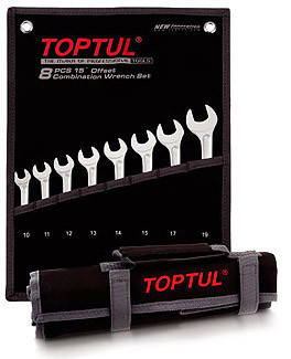 Набір ключів комбінованих 14 шт. 8-24 "Hi-Performance" Toptul GPAX1402, фото 1