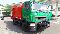Сміттєвоз з заднім завантаженням КО-456-10 СБМ-302/1 на базі шасіМАЗ, JAC, DAEWOO, DAYUN, ISUZU