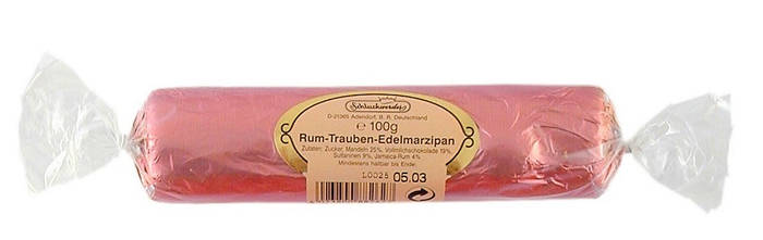 Марципан Schluckwerder z rumem i rodzynkami 100 г, цена 41 грн — Prom ...