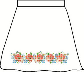 СПД-2. Заготівля для вишивки бісером Дитяча спідничка.