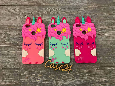 Гумовий 3D чохол для Xiaomi Redmi Note 5A My little pony (3 кольори)