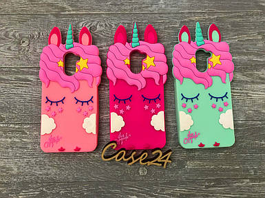 Гумовий 3D чохол для Huawei Enjoy 7 Plus My little pony (3 кольори)