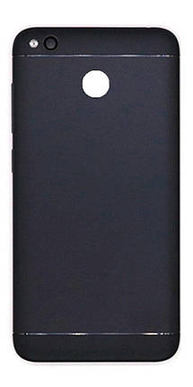 Задня кришка Xiaomi Redmi 4X чорна, фото 2