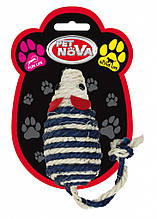 Іграшка для кішок Миша плетена Pet Nova 10х5 см