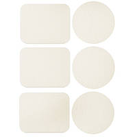 Спонж для макіяжу 3 кола+3 прямокутники QS-122