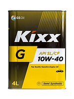 Полусинтетическое моторное масло Kixx G 10w-40 4l