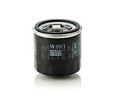 Фільтр оливний MANN FILTERS Mercury 9.9-15HP