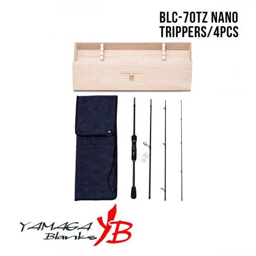 Удилище Yamaga Blanks Blue Current TZ BLC-70TZ Nano Trippers/4pcs, фото 1