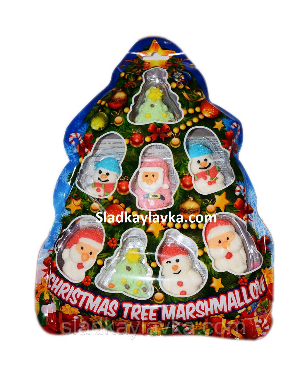 Жувальний мармелад Маршалоу Christmans 8 шт (64)