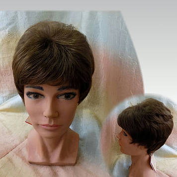 Перука коротка з канекалону русява 3363 -10