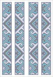 ФВС-004. Схема для вишивки бісером на водорозчинному флізеліні