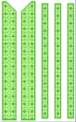 ФВЛ-024. Схема для вишивки бісером на водорозчинному флізеліні