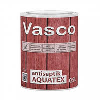 Лаковая пропитка-антисептик для дерева Vasco Antiseptik Aquatex, 0,9 л