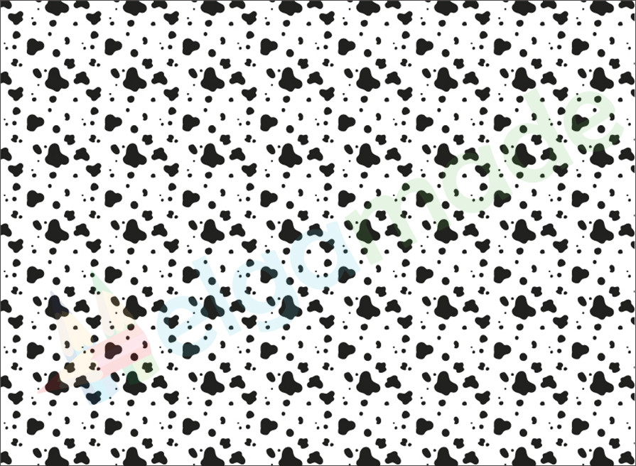 Фетр з принтом ДАЛМАТИНЕЦЬ, 22x30 см, корейський м'який 1.2 мм, фото 1