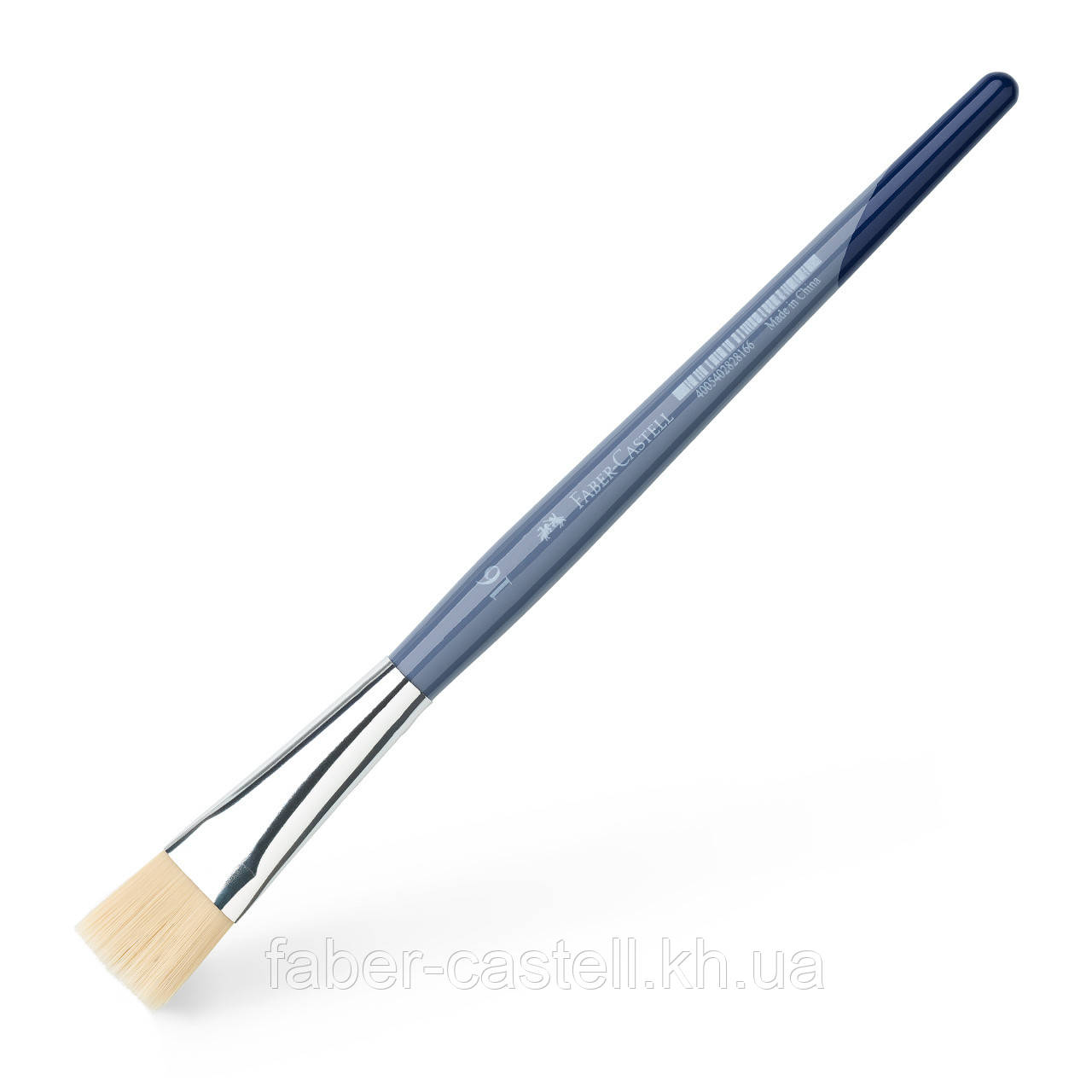 Пензлик Faber-Castell Flat bristle brush плоский щетина, розмір № 16, 282816