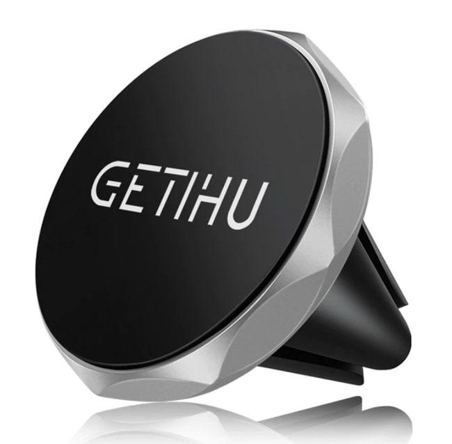 Автотримач магнітний на вентиляційну решітку Getihu Air Vent - Silver