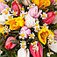 Кошик з тюльпанами для дівчини «Барви весни», фото 4