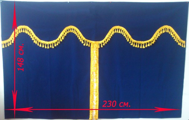 Штори для спальника вантажного автомобіля, фото 1