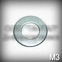 Шайба 3 ГОСТ 11371-78 (DIN 125,ISO 7089,7090 ) оцинкованная плоская