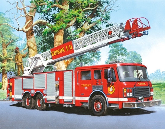 Пазлы Castorland 60 элементов "Пожарная машина" (B-06359) - фото 1 - id-p59601555