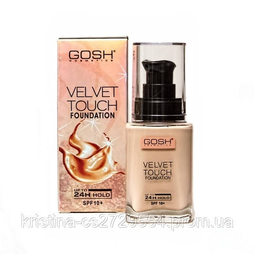 Тональний крем Gosh Velvet Touch Foundation (Копія)гош вельвет тач