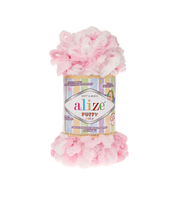 Alize PUFFY COLOR (Пуффі Колор) № 5863 (Пряжа, нитки для в'язання руками)