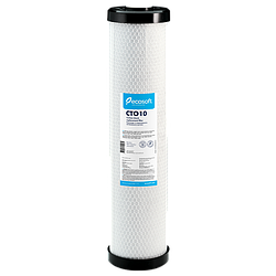 Картридж Ecosoft з пресованим активованим вугіллям 4,5"х20" ВВ 20