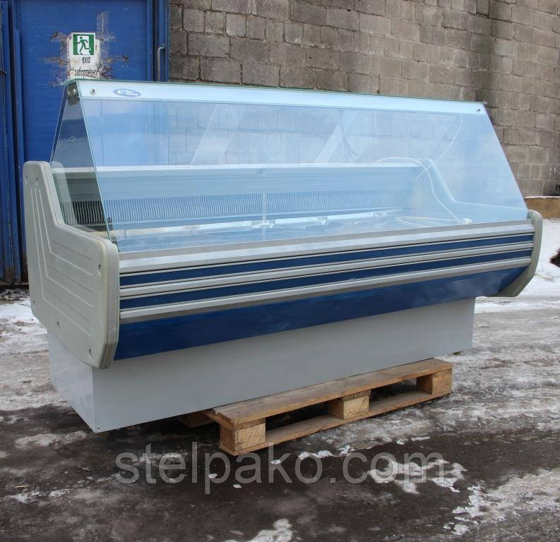 Холодильна вітрина "Технохолод Кентукі ПВХС" 2,0 м. Бу