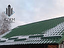Снігозатримач для металочерепиці, снігозатримач на металочерепицю, снігозатримання на даху, фото 2