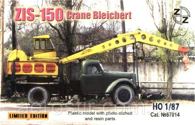 ЗИС-150 с краном "Bleichert" 1/87 ZZ MODELL 87014