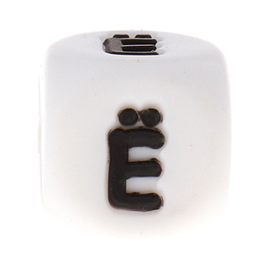 Літера - Ё (силіконові намистини)