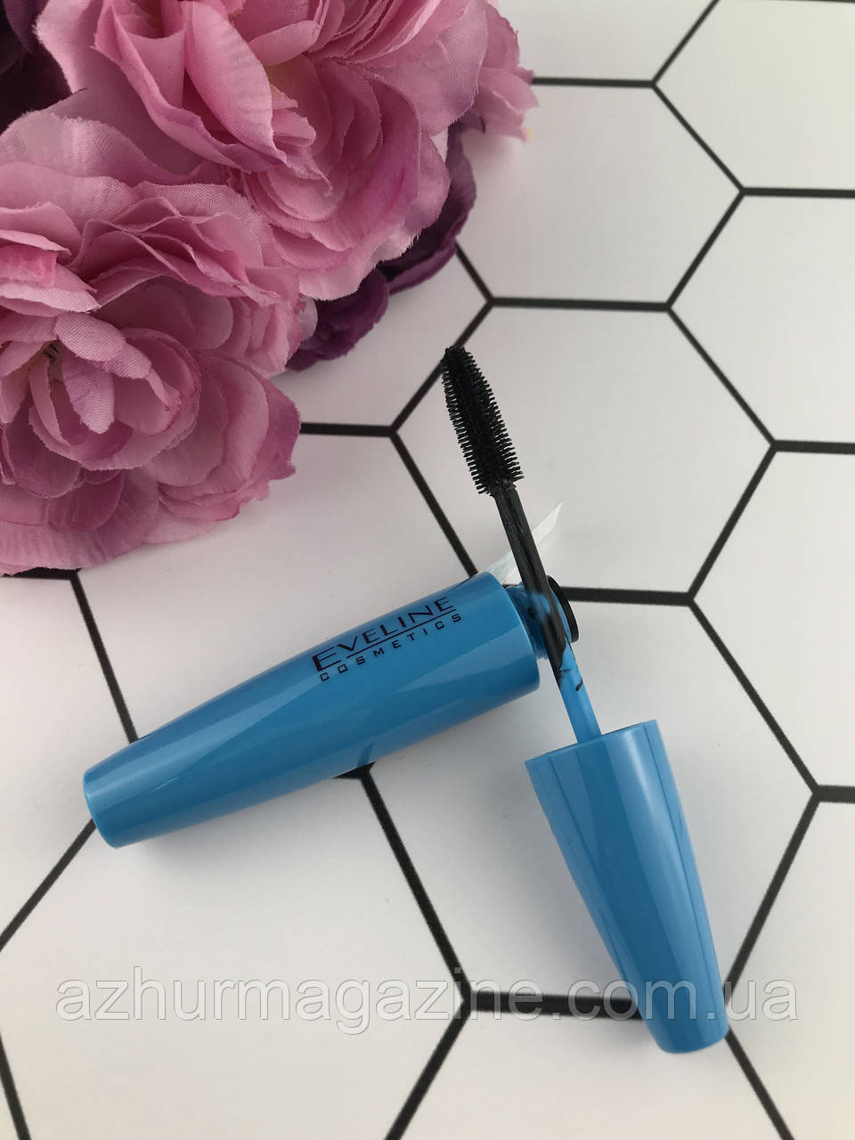 Водостійка туш для вій Eveline Cosmetics Big Volume Lash Professional Mascara