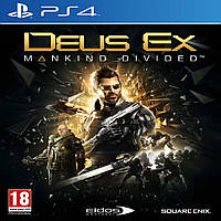 Deus Ex: Mankind Divided (русская версия) PS4