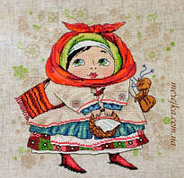 Набір для вишивання хрестом "На базар" Межка