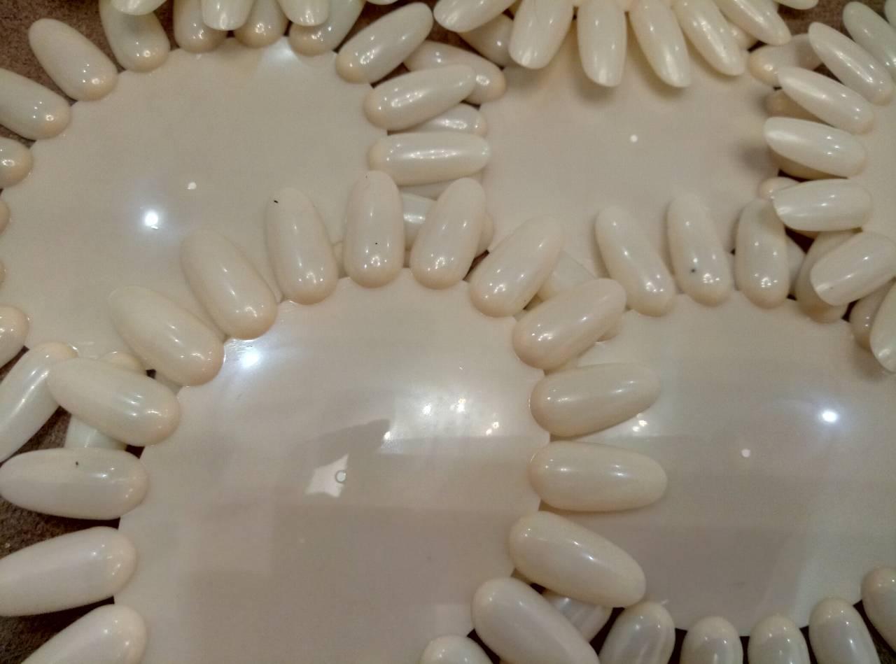 Палітра ромашка овальна бежева (тілесна)., фото 1