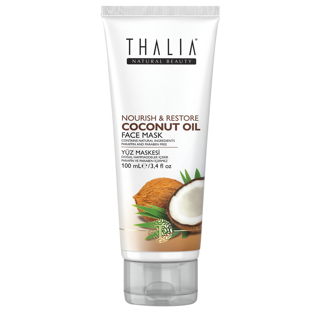 Поживна маска для обличчя з кокосовою олією THALIA, 100 мл