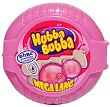 Мега - Довга Жувальна гумка Hubba Bubbа - Фруктова фантазія, Хубба Bubble Gum 180 см, фото 2