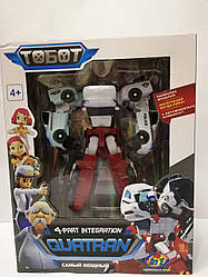 Іграшка-трансформер тобот Кватан TOBOT QUATRAN Великий 22 см. Тобот 1890