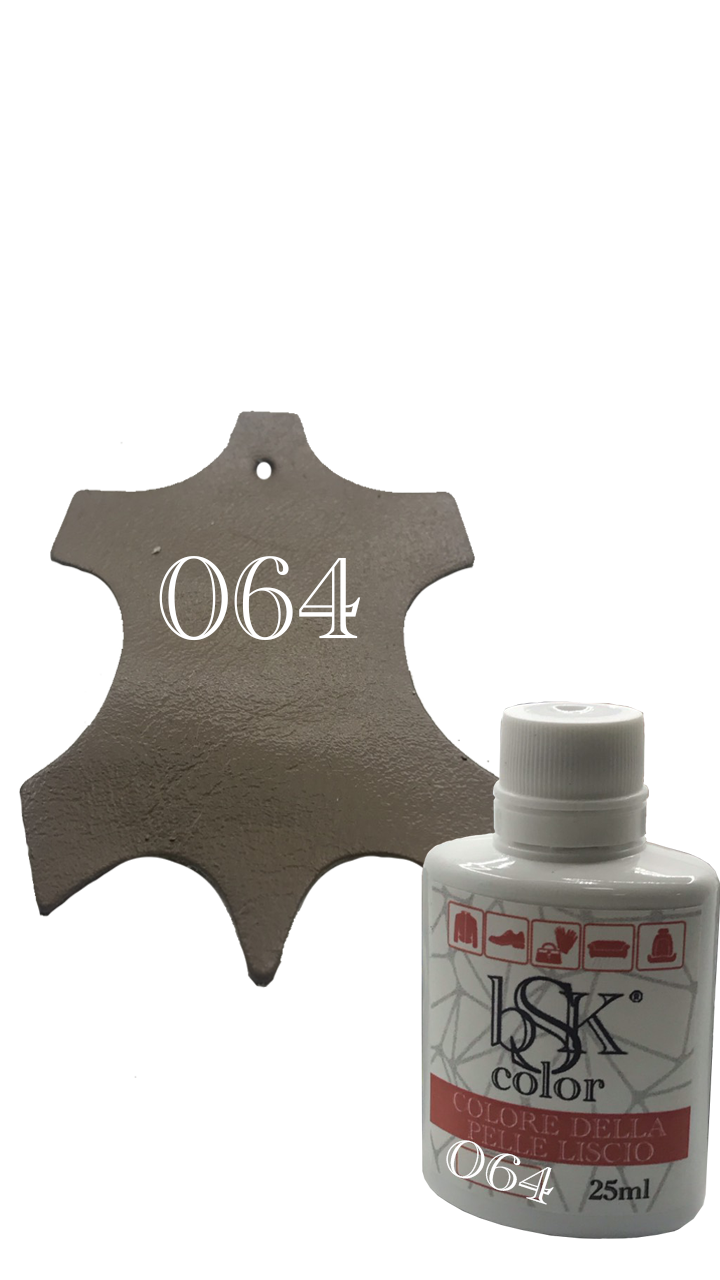Фарба для гладкої шкіри блідо-коричнева Bsk color No064 25 мл