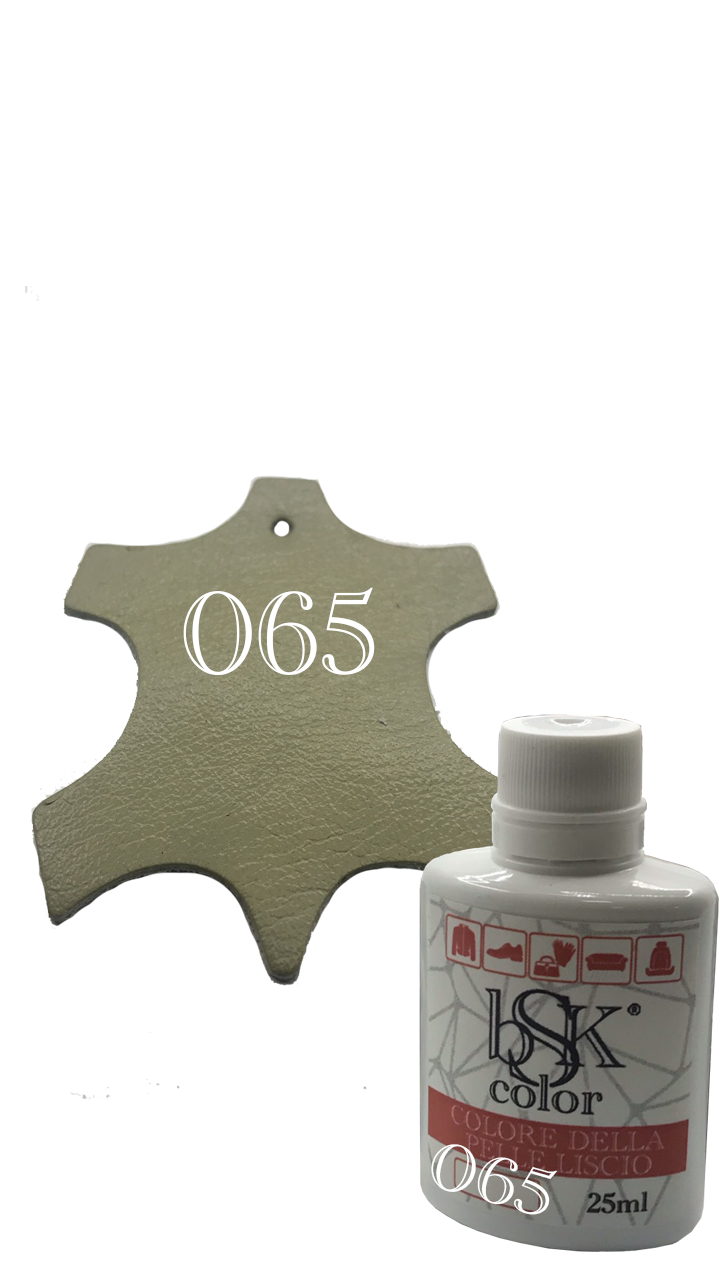 Фарба для гладкої шкіри колір сірий шовк Bsk color No065 25 мл